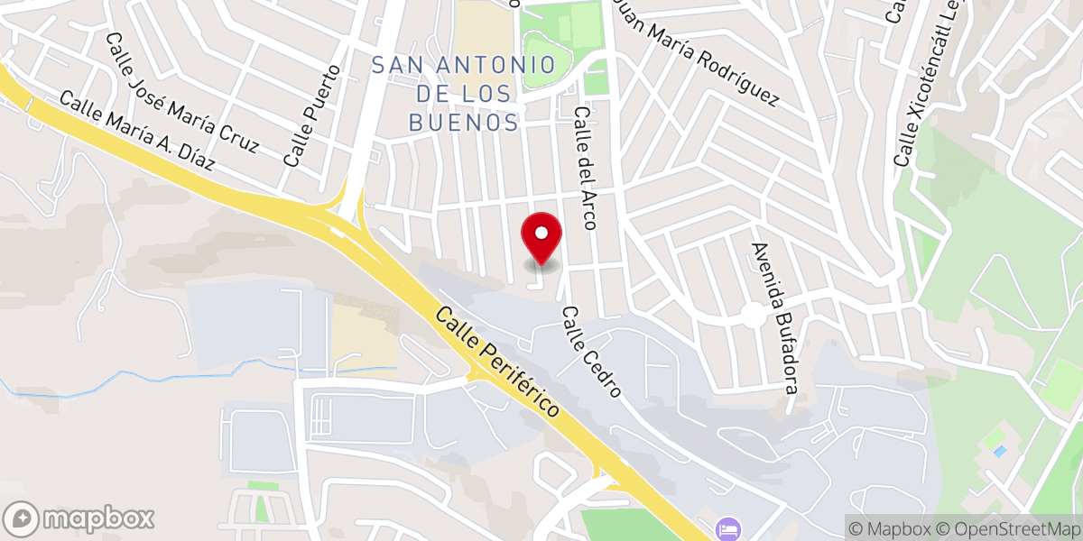 Map showing location of Iglesia Cristiana Bautista Jesucristo Vive de Tijuana, BC