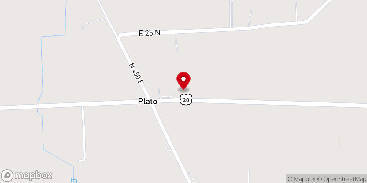 Map showing location of Iglesia de Estrella de la Mañana