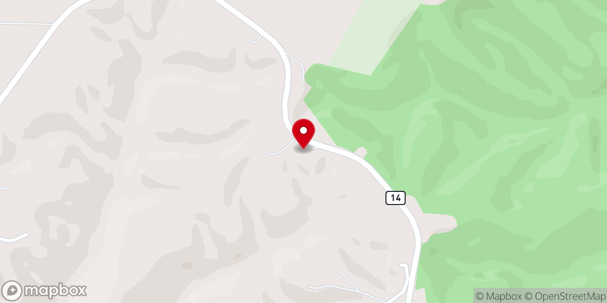 Map showing location of Nazarene Church