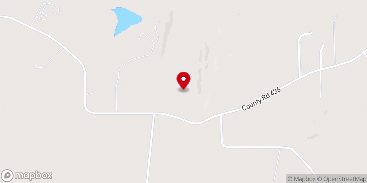 Map showing location of Abiding Life Ministries