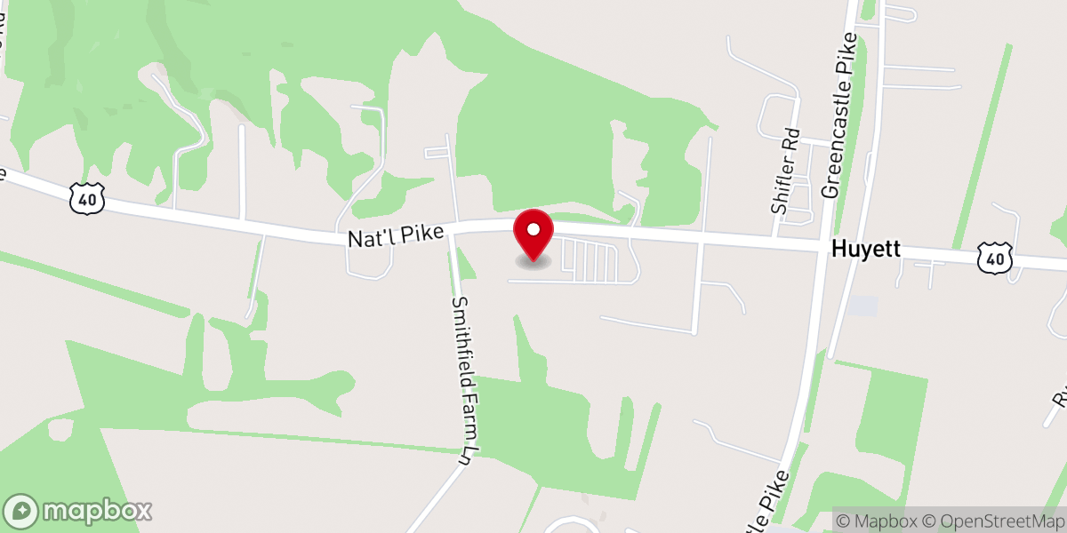 Map showing location of Emmanuel Baptist Temple