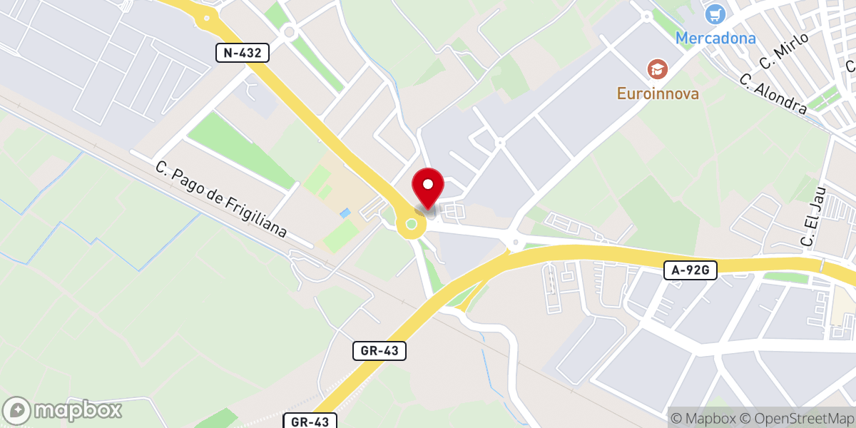 Map showing location of Ermita - Capilla