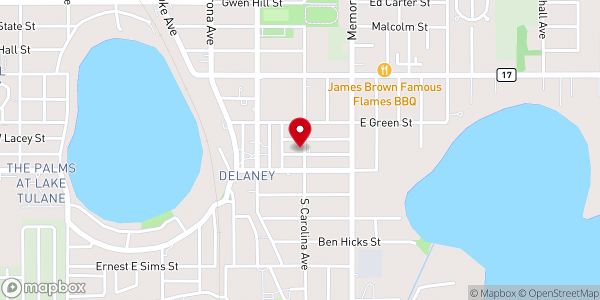Map showing location of Apostolic Church of Jesus