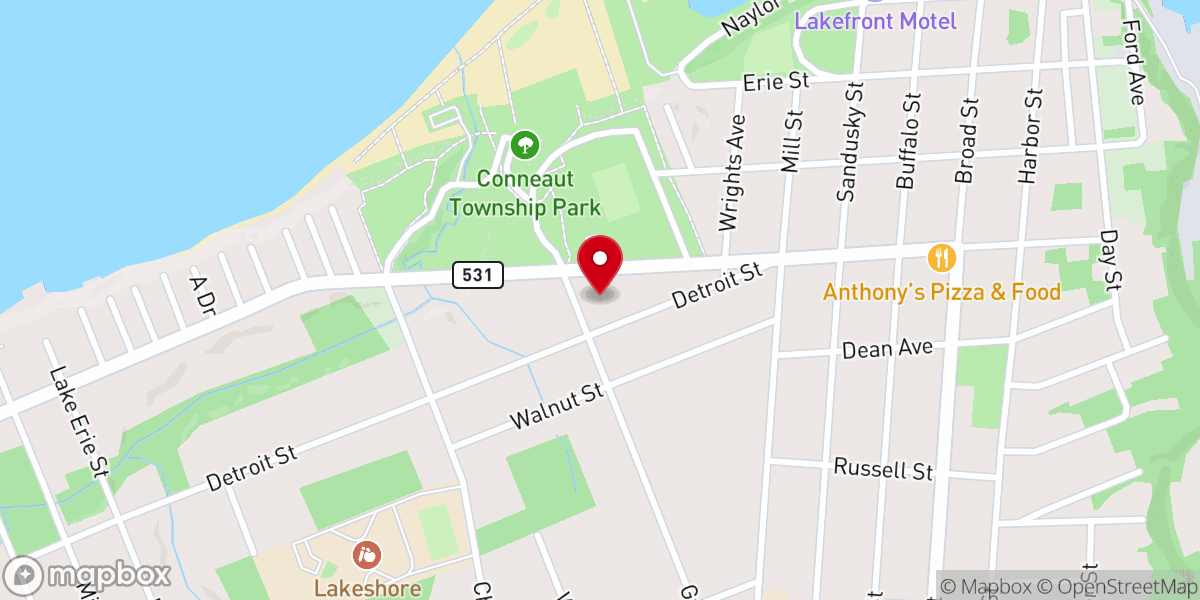 Map showing location of Good Shepherd Lutheran Church