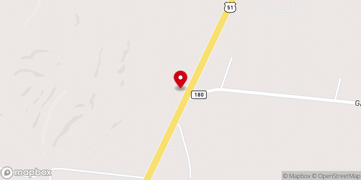 Map showing location of God's Missionary Church