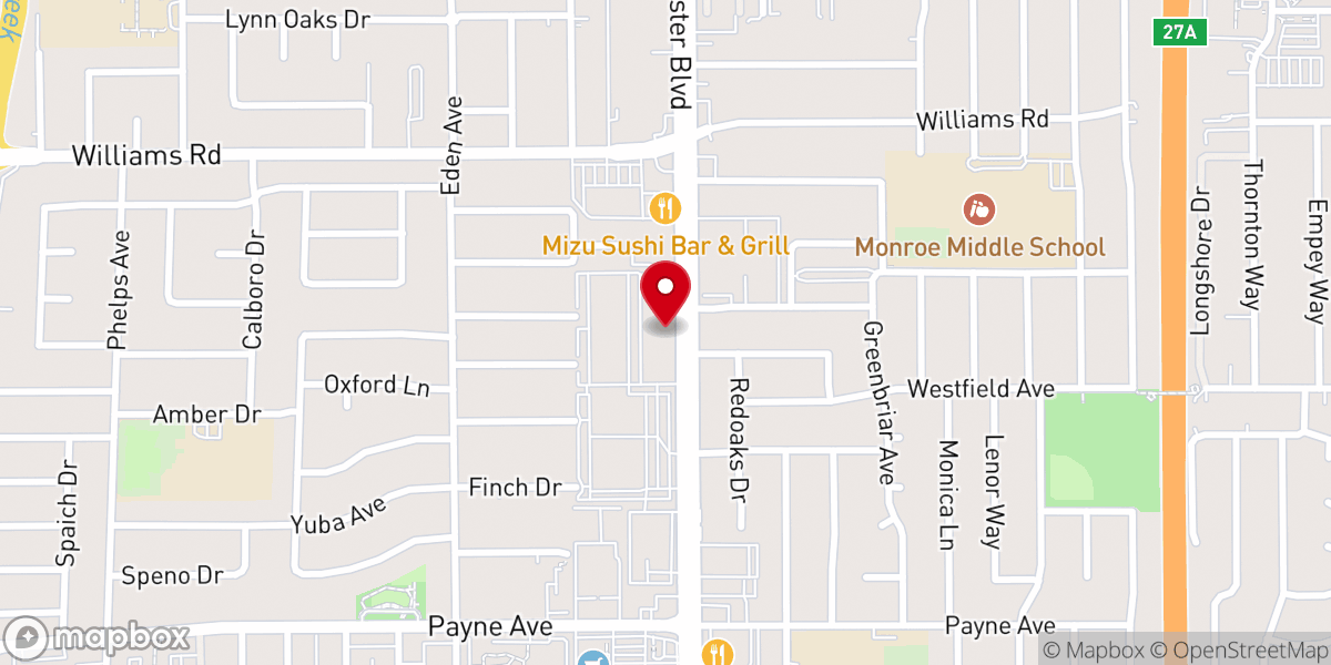 Map showing location of Immaculate Heart of Mary Oratory