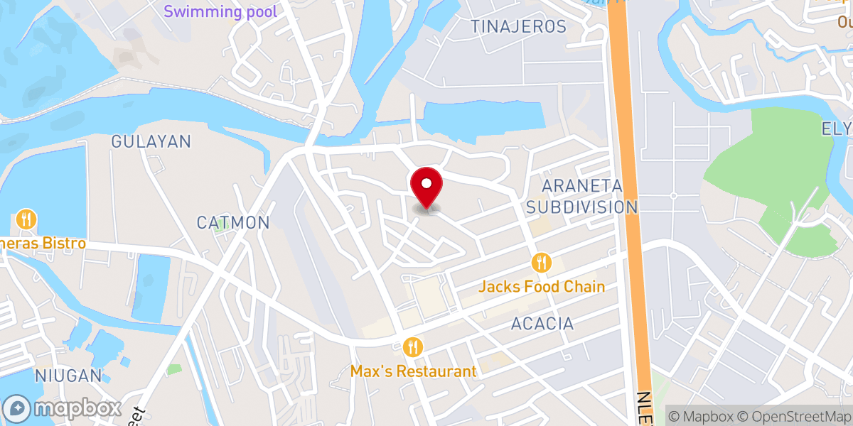 Map showing location of Grace On Church