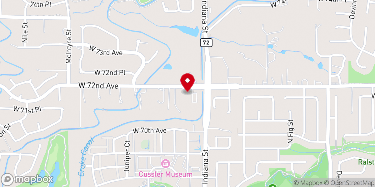 Map showing location of Risen Christ Lutheran Church-LCMS