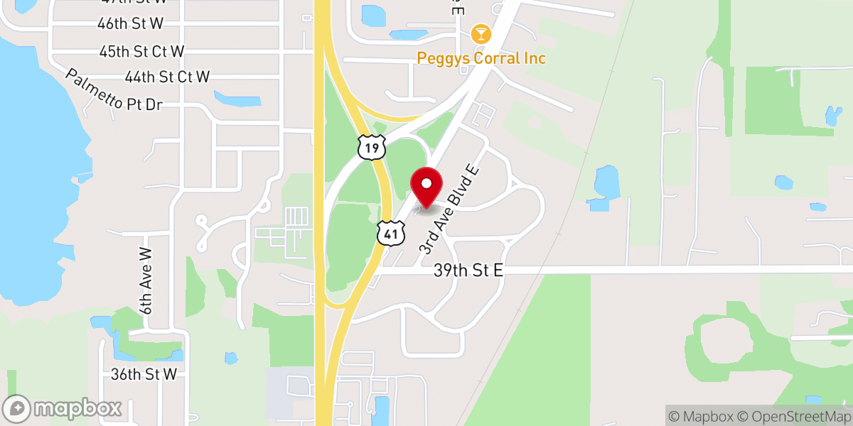 Map showing location of CKB Brinson