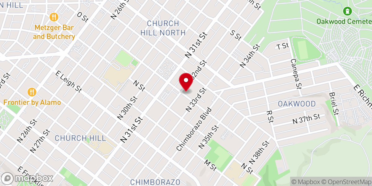 Map showing location of Ebenezer Church of Our Lord Jesus Christ