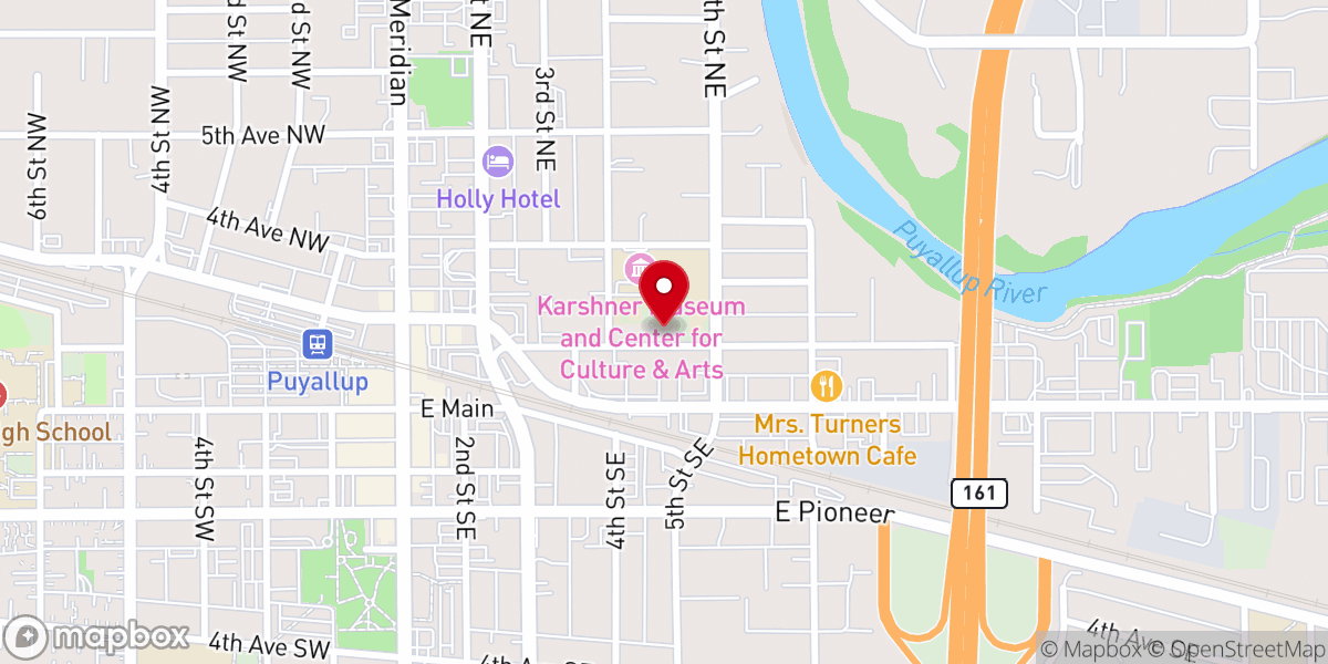 Map showing location of Alofa Tunoa Puyallup