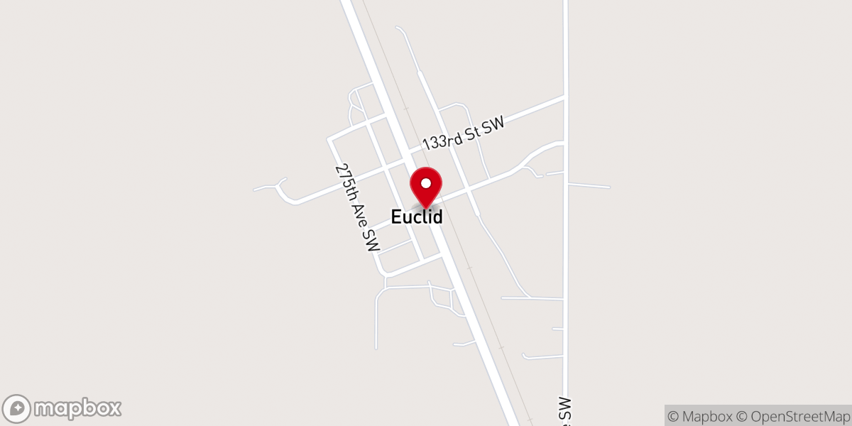 Map showing location of Saint Mary's Catholic Church