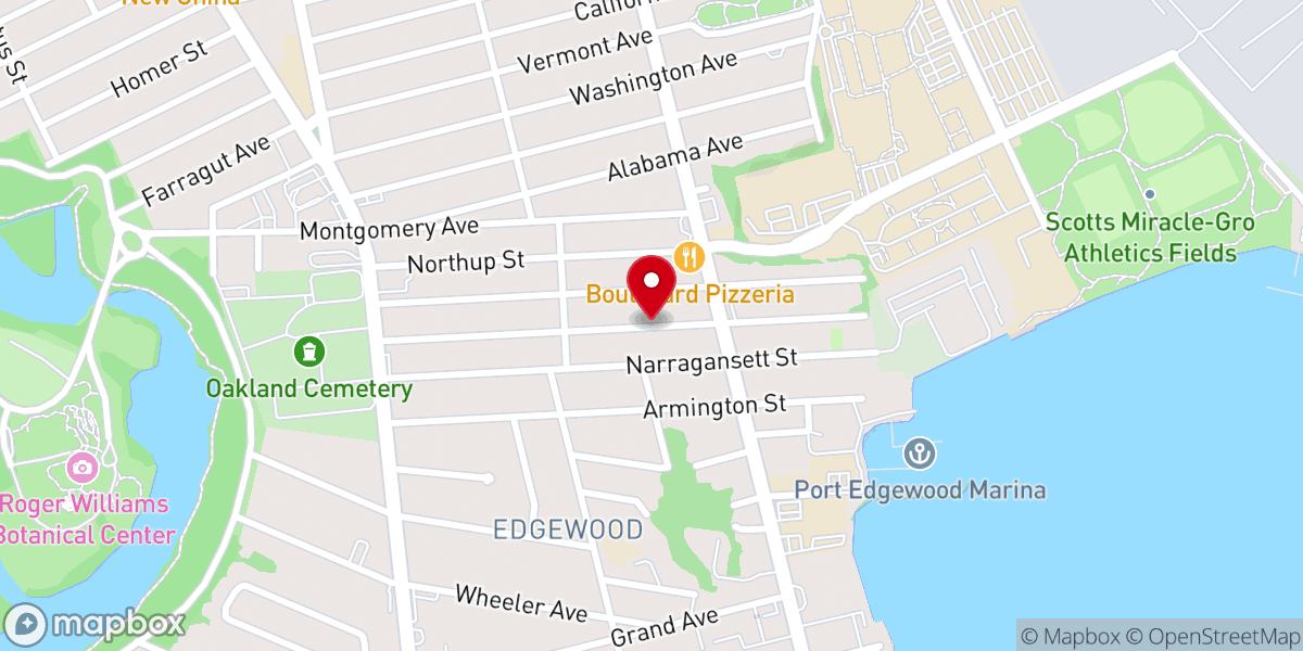 Map showing location of Gods Family Church Inc