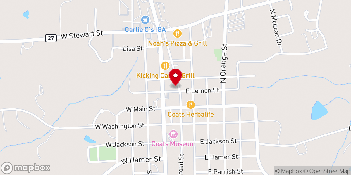 Map showing location of Praise And Deliverance Church