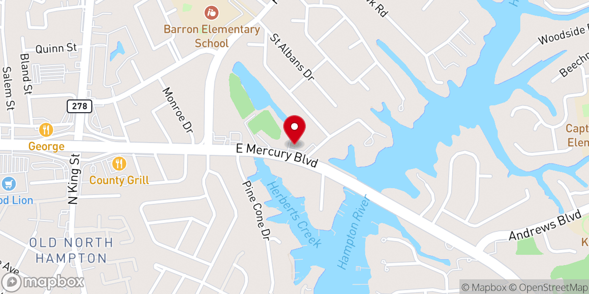 Map showing location of St Mark's Methodist Church