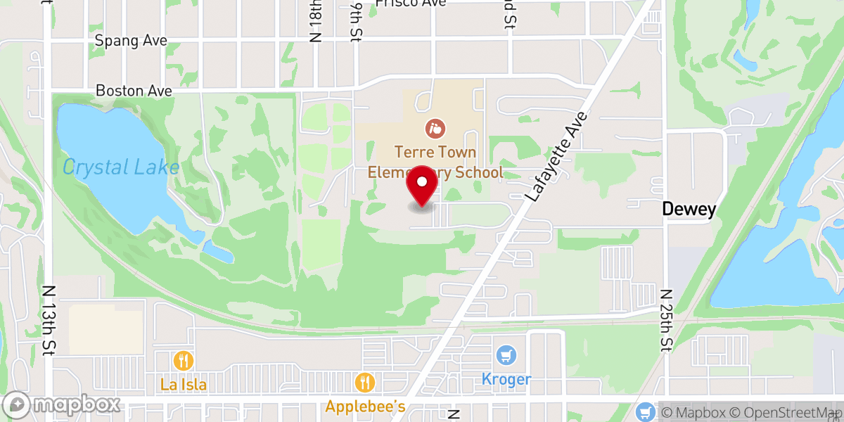 Map showing location of Cross Lane Community Church