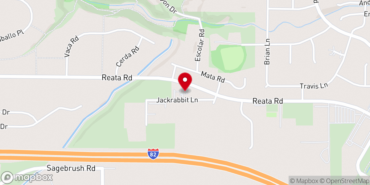 Map showing location of St. John Orthodox Church