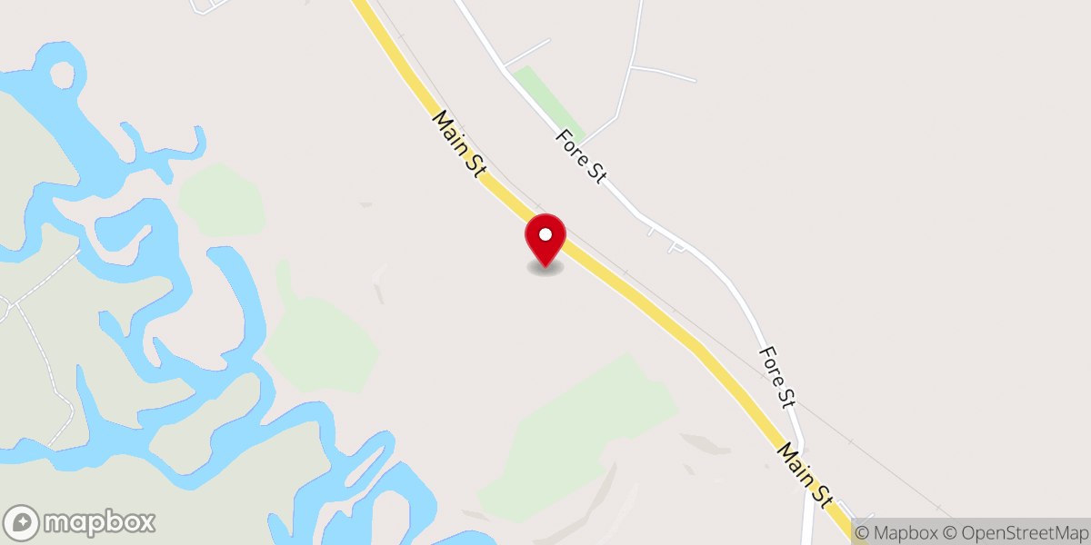 Map showing location of Oxford Advent Christian Church