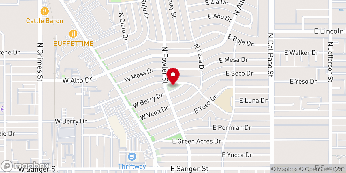 Map showing location of Grace Lutheran Church-Mo Synod