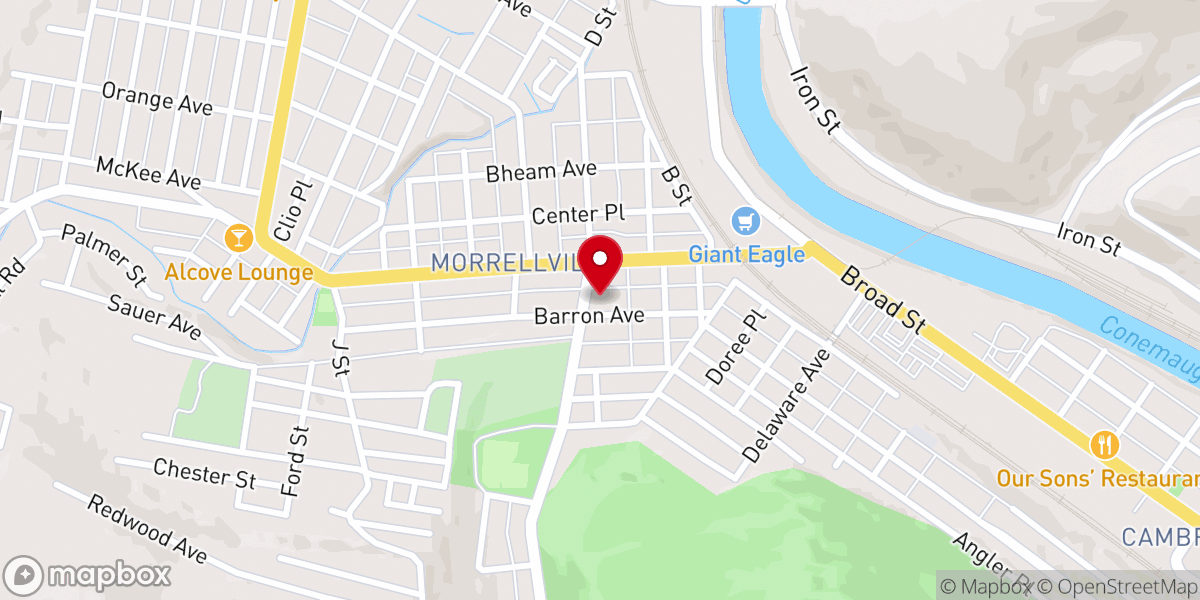 Map showing location of Saint Francis of Assisi Catholic Church