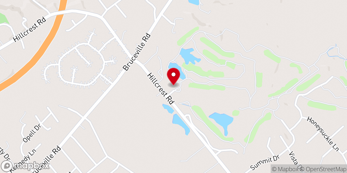 Map showing location of Christ Community Church