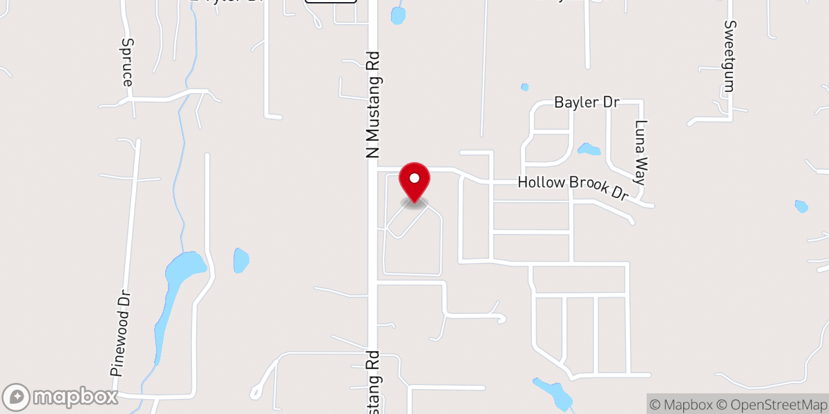 Map showing location of Heritage Family Baptist Church