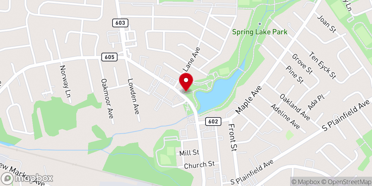 Map showing location of Shields of Faith Ministries of South Plainfield