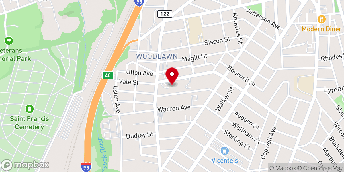 Map showing location of Jeanne Jugan Residence Home