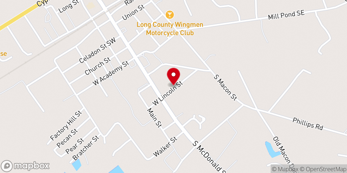 Map showing location of St Paul Holiness Church