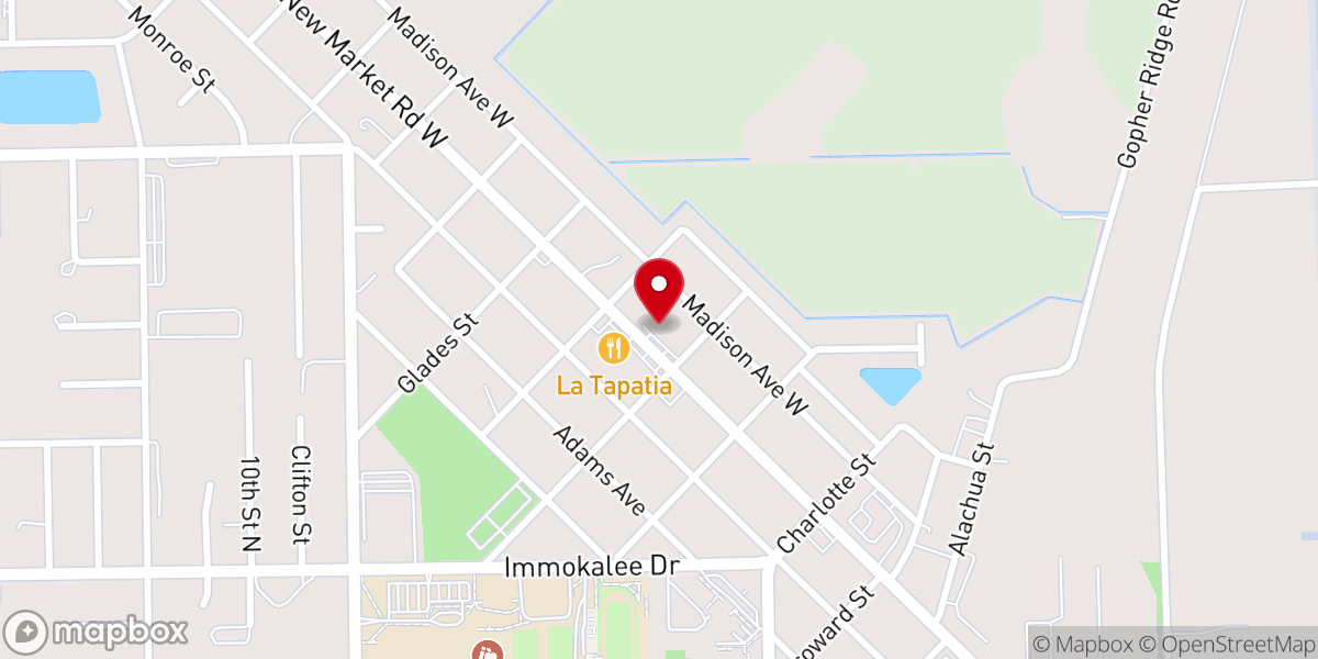 Map showing location of Iglesia Jesucristo es el Rey