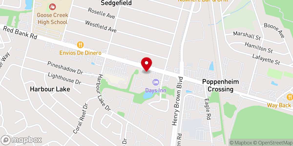 Map showing location of Igreja Cristã Vida Nova