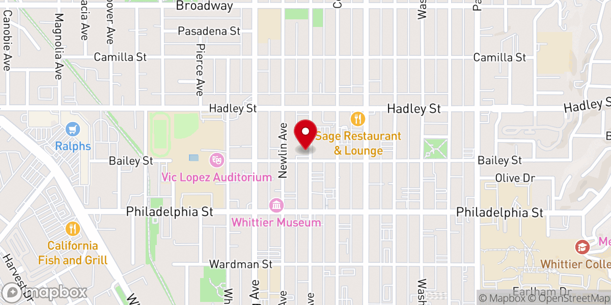 Map showing location of Calvary El Calvario Ministries