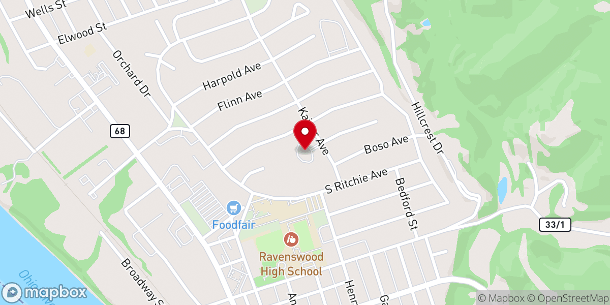 Map showing location of Saint Matthew Catholic Church
