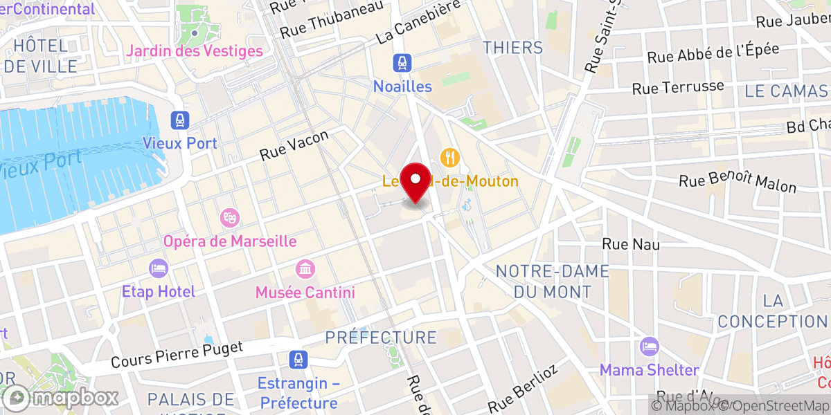 Map showing location of Église conventuelle des Bénédictins