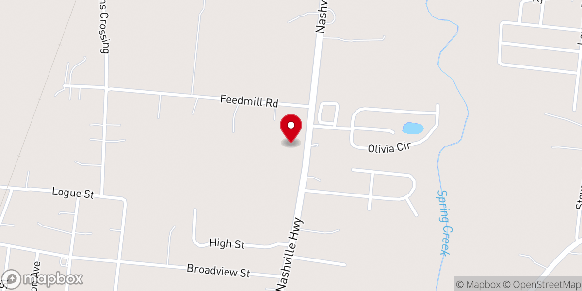 Map showing location of Storage Sense - Chapel Hill - Self Service
