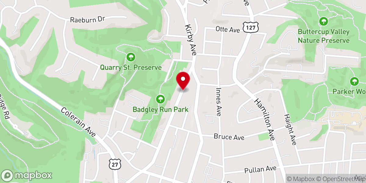 Map showing location of First Baptist Church of Cummingsville