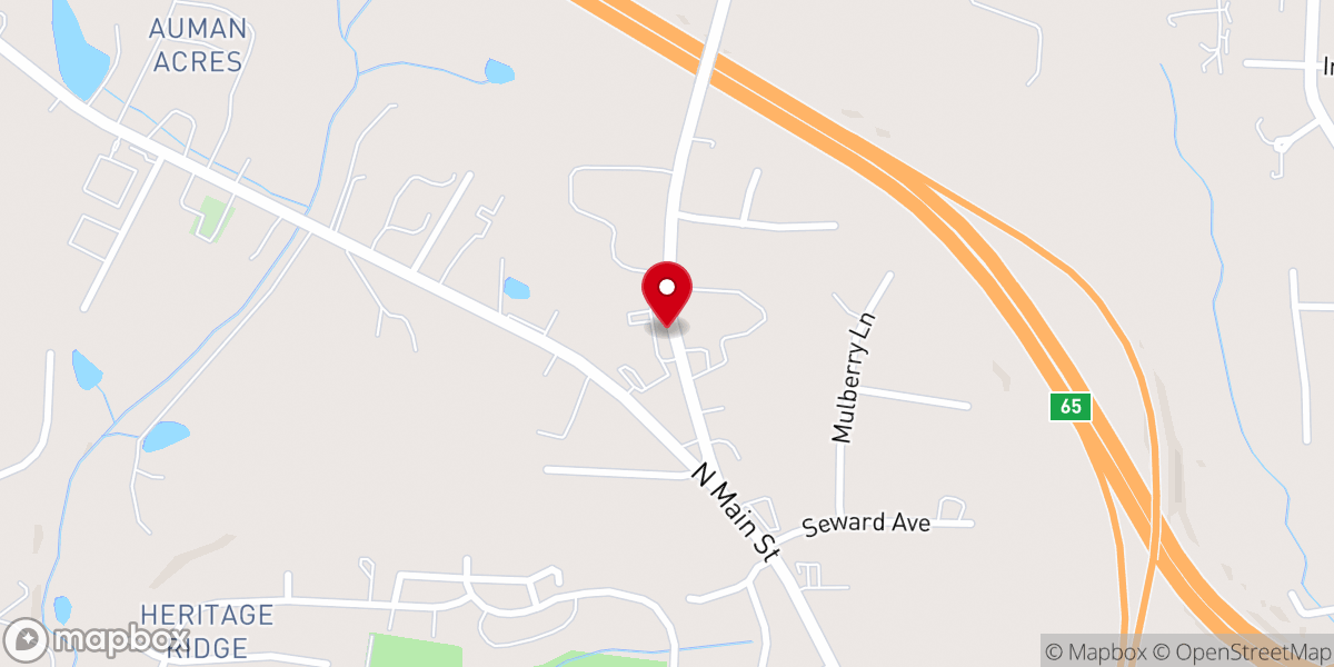 Map showing location of Manna Church High Point