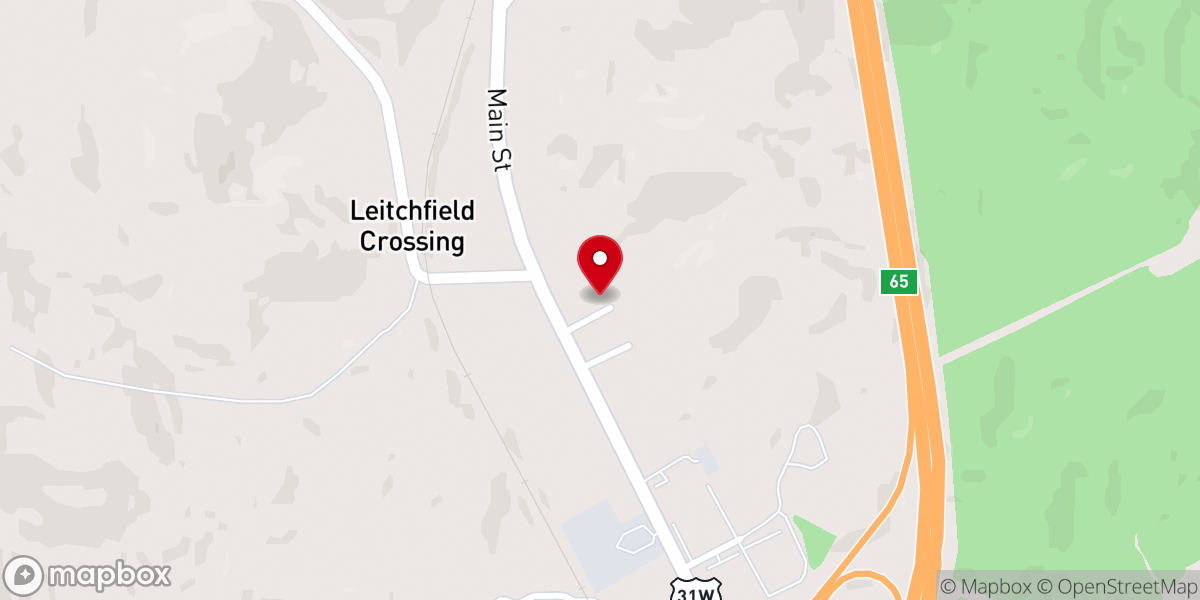 Map showing location of Bible Believers Baptist