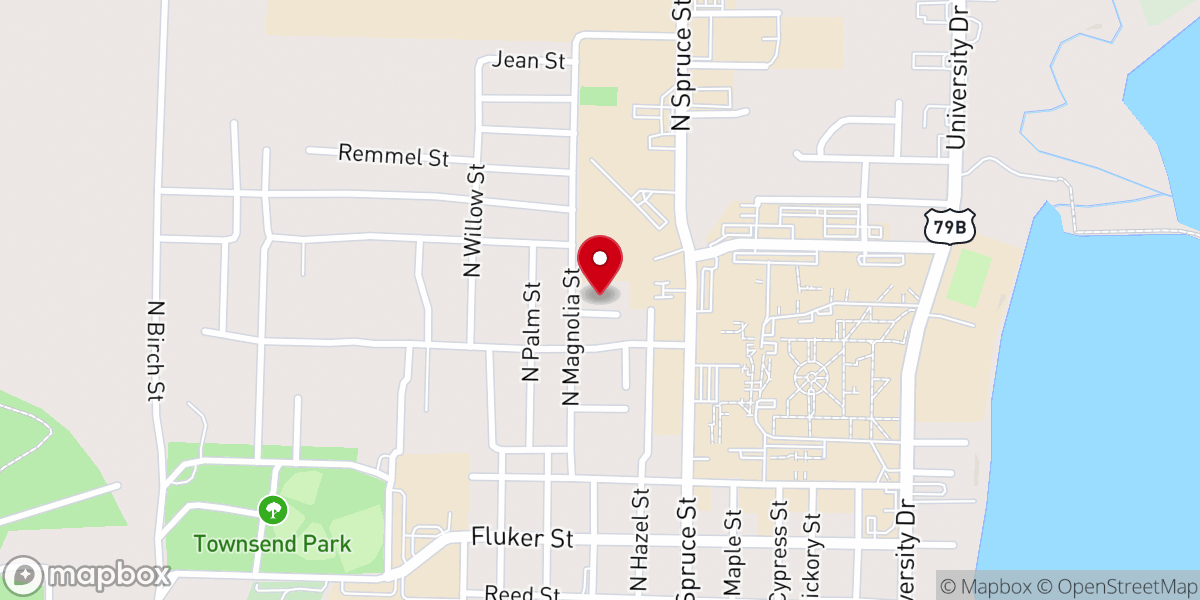 Map showing location of Church of Christ College Heights