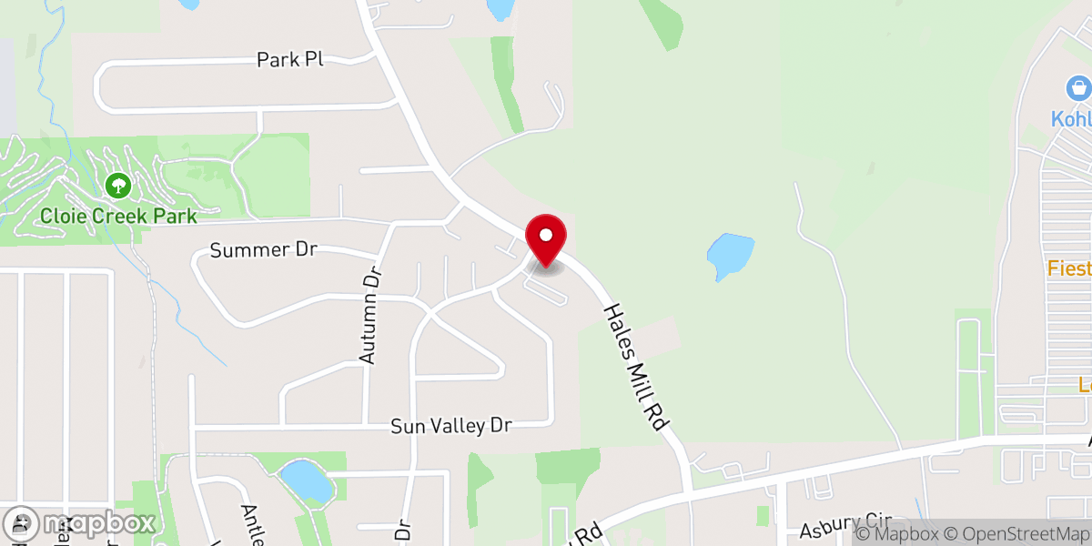 Map showing location of Lord Of Life Lutheran Church