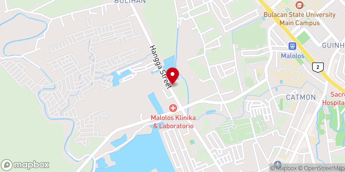 Map showing location of Church So Blessed - Malolos