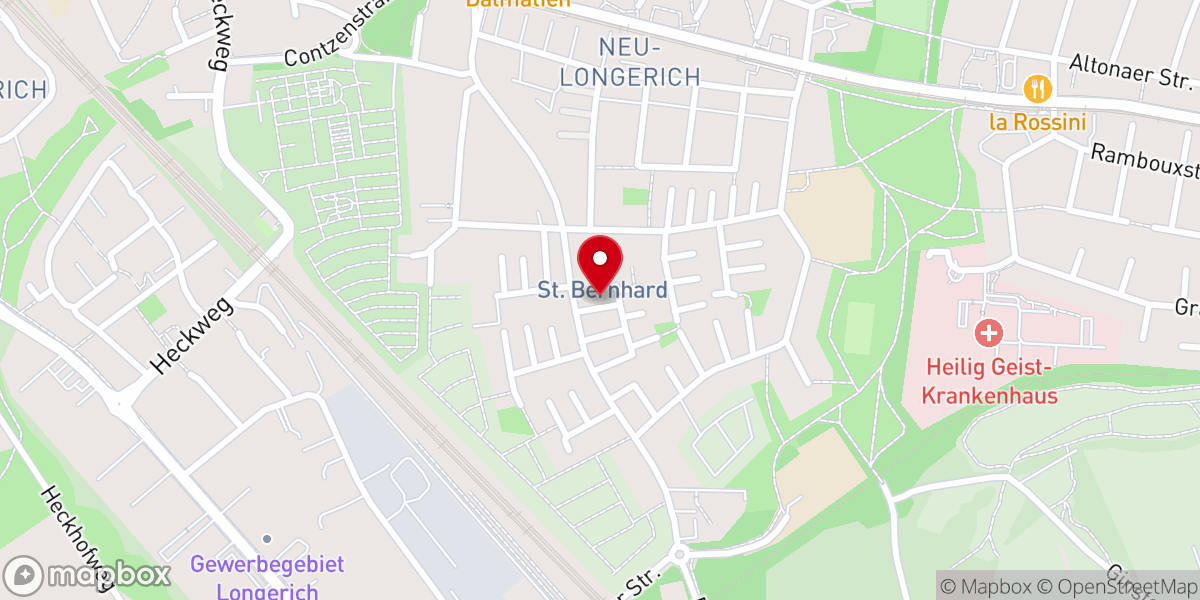 Map showing location of Internationale Christusgemeinde Köln (ICG Köln)