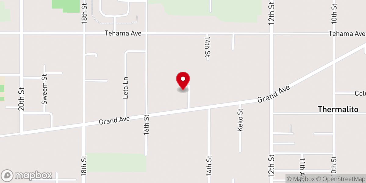 Map showing location of Wescott Christian Center