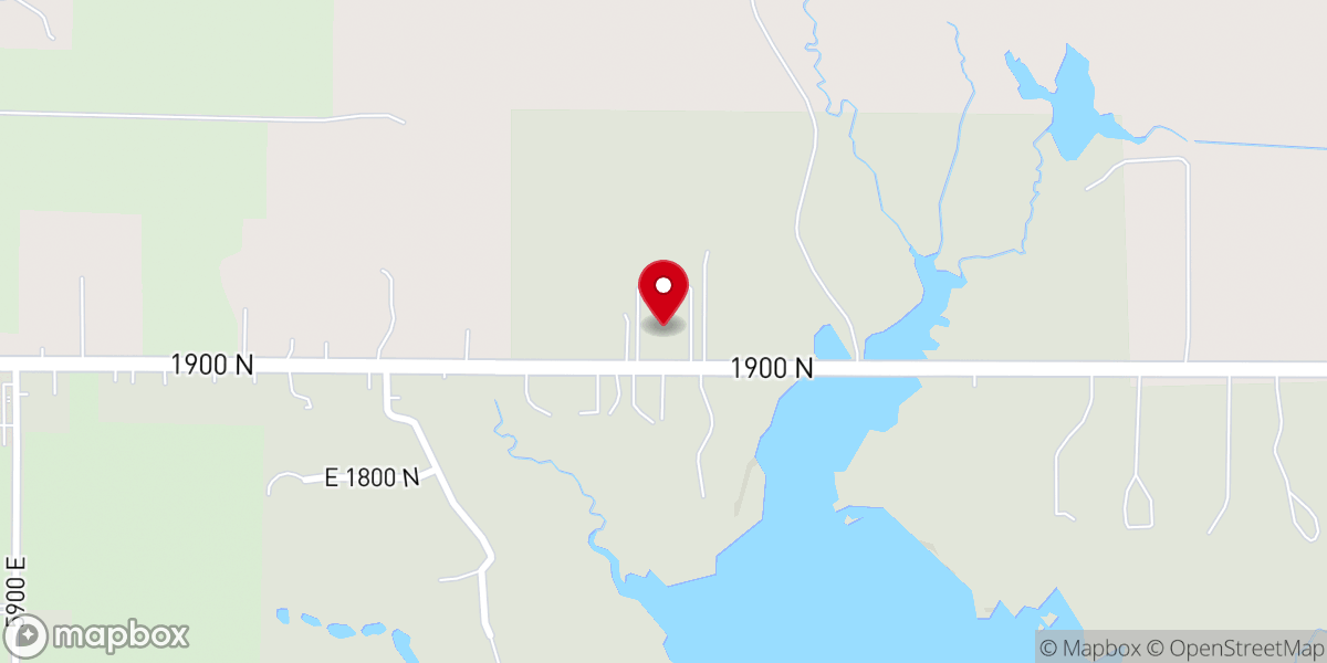 Map showing location of Huntsville Stake Center