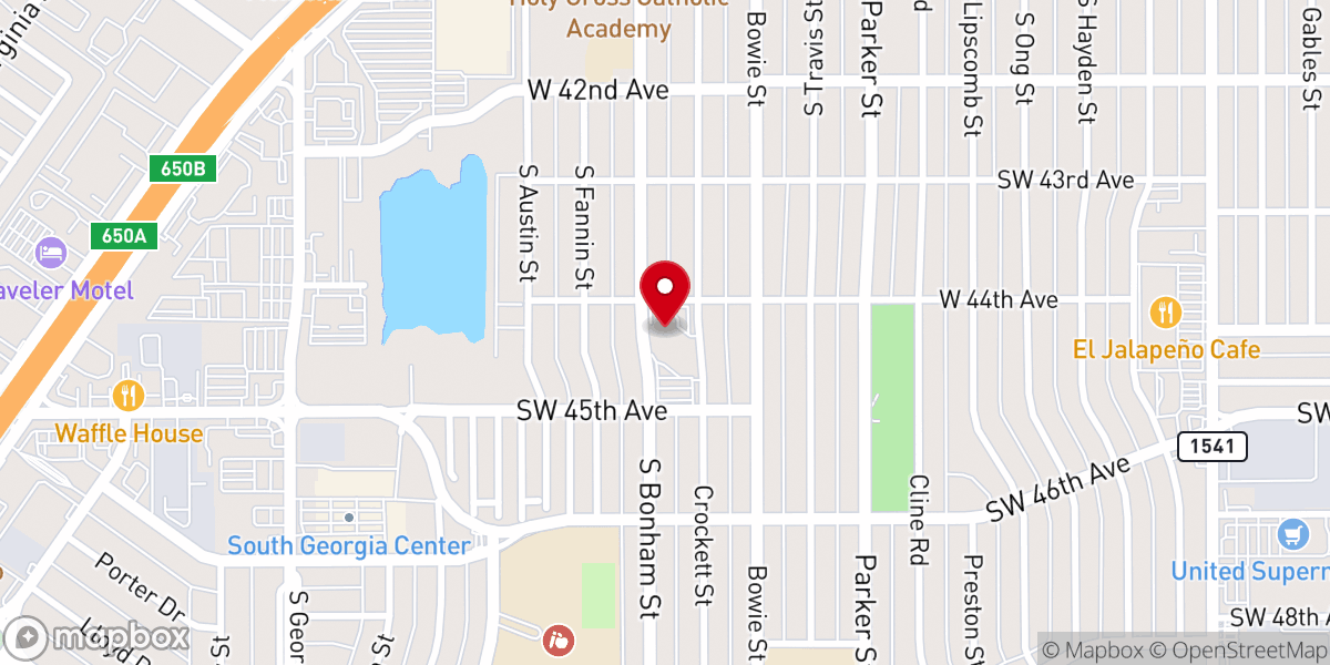Map showing location of Accelerate Church