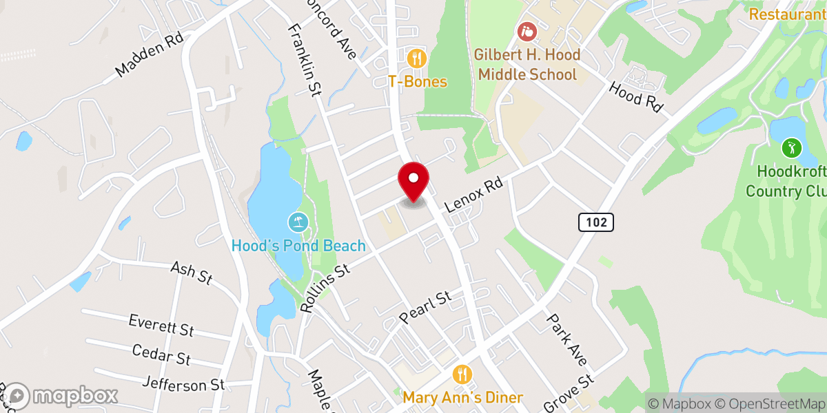 Map showing location of St. Thomas Aquinas