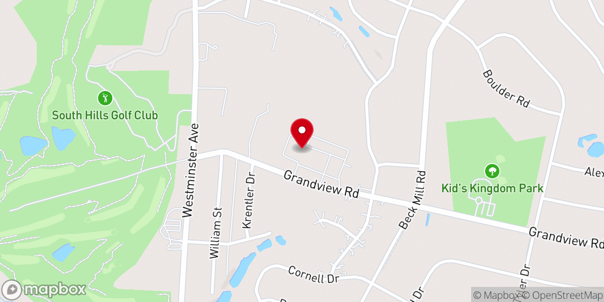 Map showing location of St. Joseph Catholic Church Administration Building