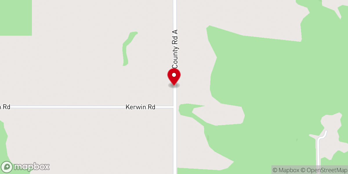 Map showing location of Country Peace Presbyterian Church