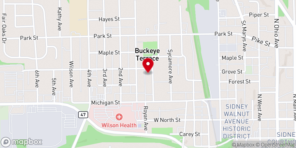 Map showing location of The Salvation Army of Sidney