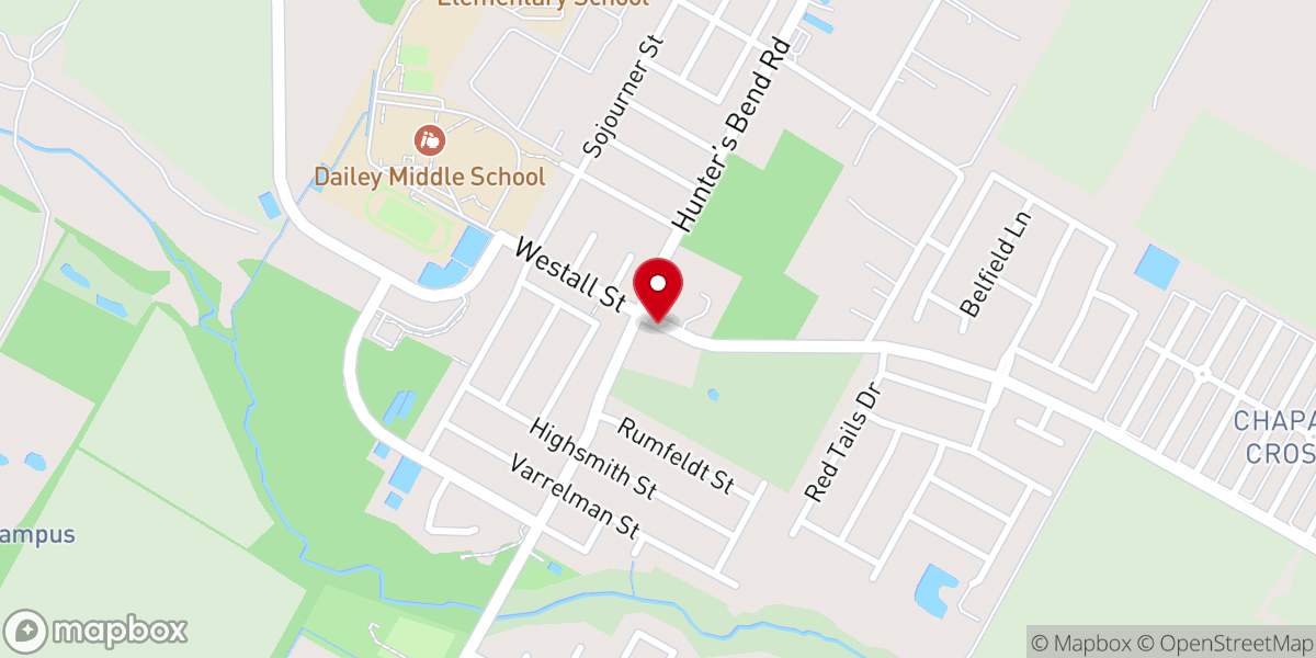 Map showing location of Shrine to Our Lady of Guadalupe